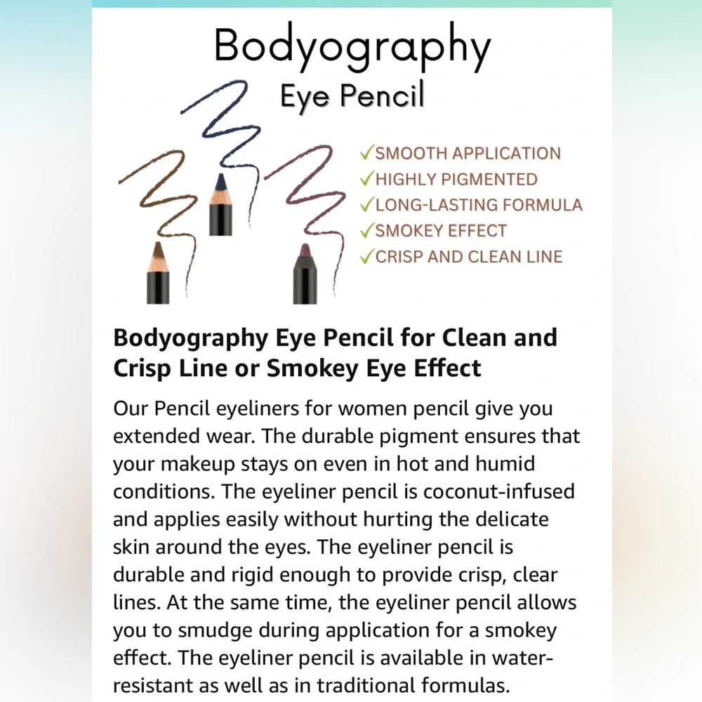 Bodyography eye pencil
